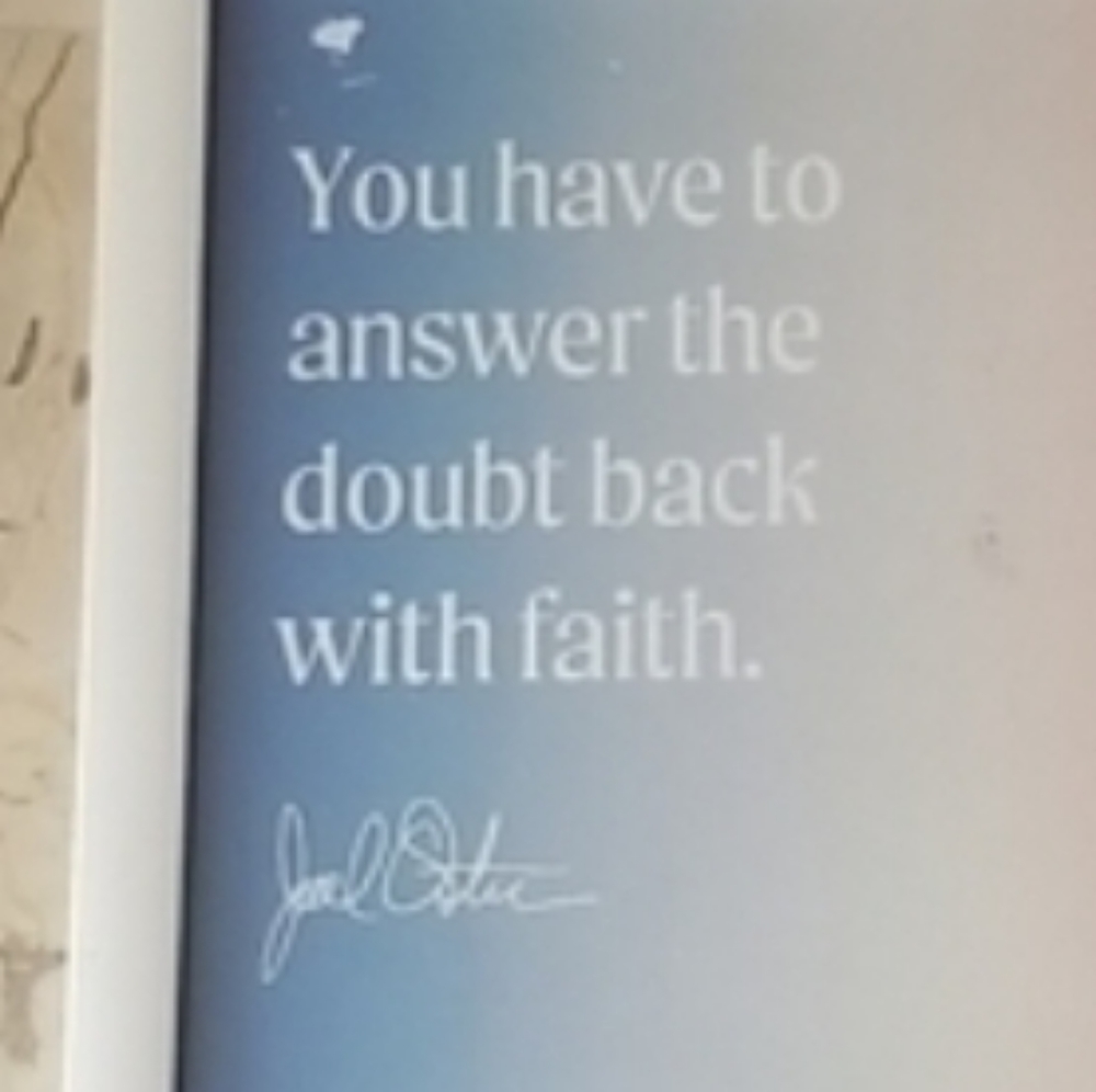 SALE! Joel Osteen inspirational art
